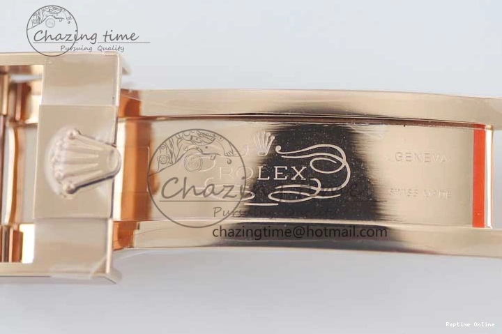 0202 WrinkleFree Daytona 116515 RG TWF 1:1 Best Edition 904L Steel RG Black Dial on Oysterflex Strap A 2417